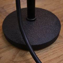 Retro Theatre Mini Table / Bedside Spotlight Lamps - Black